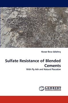 portada sulfate resistance of blended cements (en Inglés)