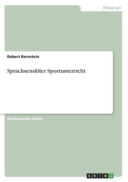 portada Sprachsensibler Sportunterricht (en Alemán)