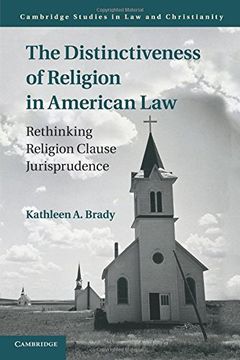portada The Distinctiveness of Religion in American law (Law and Christianity) (in English)