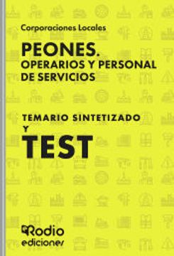 portada Peones. Operarios y Personal de Servicios. Temario Sintetizado y Test (in Spanish)