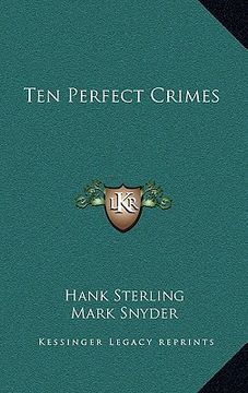 portada ten perfect crimes (en Inglés)