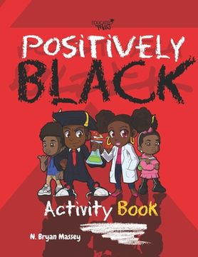 portada Positively Black Activity Book: Red Edition (en Inglés)