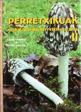 portada Perretxikuak ii - Euskal Herriko Perretxikuen Gida (Mendia) (en Euskera)