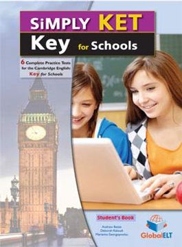 portada Simple Ket. Key for Schools. No Answers. Per la Scuola Media. Con Audio Formato Mp3. Con Espansione Online 