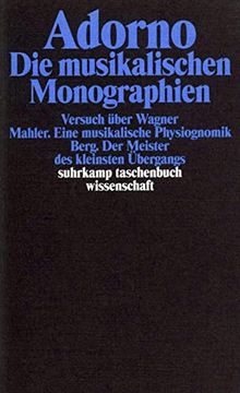 portada Gesammelte Schriften: Gesammelte Werke in 20 Bänden: Band 13: Die Musikalischen Monographien: Bd 13 (Suhrkamp Taschenbuch Wissenschaft) (en Alemán)