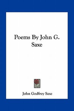 portada poems by john g. saxe (in English)
