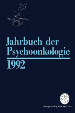 portada Jahrbuch Der Psychoonkologie 1992 (en Alemán)