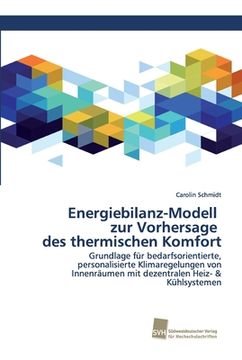 portada Energiebilanz-Modell zur Vorhersage des thermischen Komfort (en Alemán)