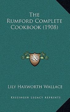 portada the rumford complete cookbook (1908)
