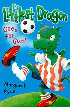 portada Littlest Dragon Goes for Goal (Roaring Good Reads) (en Inglés)