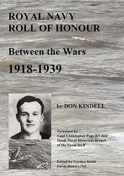portada royal navy roll of honour - between the wars, 1918-1939 (en Inglés)