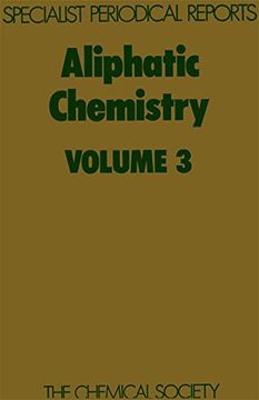 portada Aliphatic Chemistry: Volume 3 (in English)