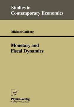 portada monetary and fiscal dynamics (en Inglés)