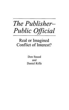portada The Publisher-Public Official: Real or Imagined Conflict of Interest? (en Inglés)