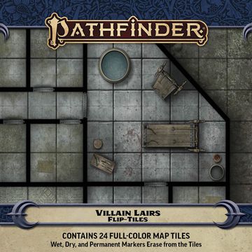portada Pathfinder: Flip-Tiles - Villain Lairs set