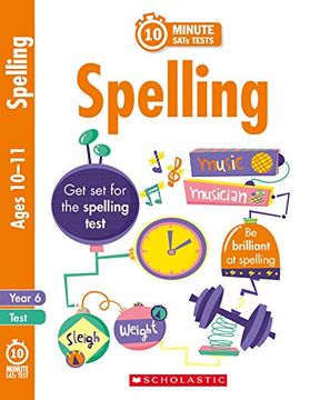 portada Spelling - Year 6 (10 Minute Sats Tests) (in English)