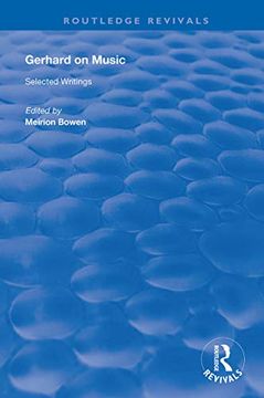 portada Gerhard on Music: Selected Writings (en Inglés)