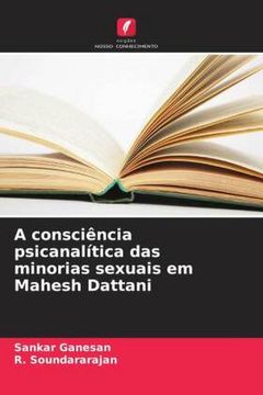 portada A Consciência Psicanalítica das Minorias Sexuais em Mahesh Dattani