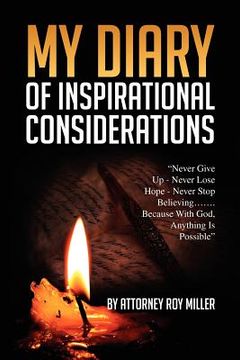 portada my diary of inspirational considerations (in English)