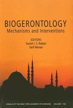 portada biogerontology: mechanisms and interventions