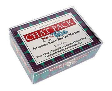 portada Chat Pack for Two: Fun Questions to get to Know Each Other Better (in English)