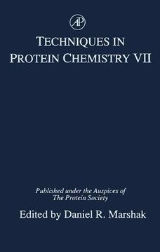 portada Techniques in Protein Chemistry (Volume 7) (en Inglés)