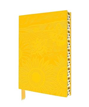 portada Kate Heiss: Sunflower Fields Artisan art Notebook (Flame Tree Journals) (Artisan art Notebooks) (en Inglés)