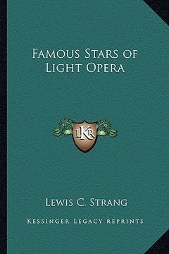 portada famous stars of light opera (en Inglés)