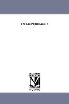 portada the lee papers vol. 4 (en Inglés)
