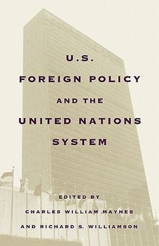 portada united states foreign policy and the united nations system (en Inglés)