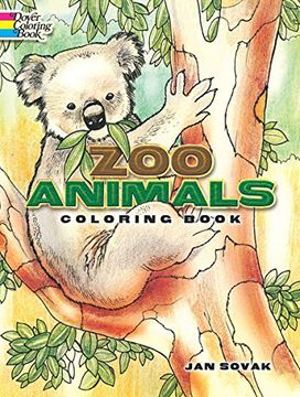 portada Zoo Animals Coloring Book 
