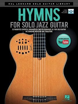 portada Hymns for Solo Jazz Guitar Guitare+ Video en Ligne (Hal Leonard Solo Guitar Library)