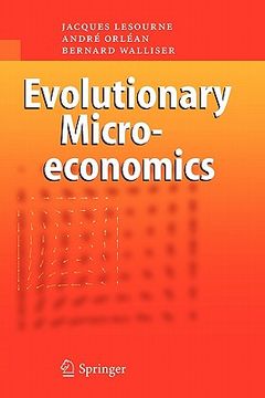 portada evolutionary microeconomics (in English)