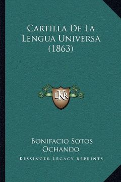 portada Cartilla de la Lengua Universa (1863) (in Spanish)