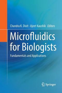 portada Microfluidics for Biologists: Fundamentals and Applications (en Inglés)