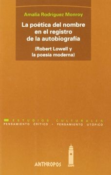 portada La Poética del Nombre en el Registro de la Autobiografía (in Spanish)
