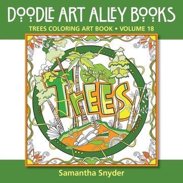portada Trees Coloring Art Book (en Inglés)
