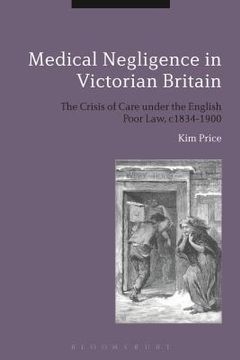 portada Medical Negligence in Victorian Britain (en Inglés)
