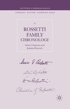 portada A Rossetti Family Chronology (en Inglés)