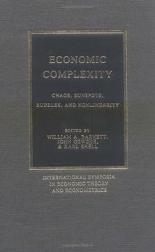 portada Economic Complexity: Chaos, Sunspots, Bubbles, and Nonlinearity Hardback: Proceedings of the Fourth International Symposium in Economic Theory and. Symposia in Economic Theory and Econometrics) (in English)