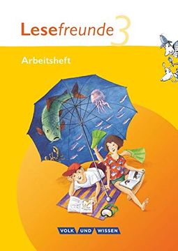 portada Lesefreunde - Östliche Bundesländer und Berlin - Neubearbeitung: 3. Schuljahr - Arbeitsheft mit Lernstandserhebungen: Lesen - Schreiben - Spielen (en Alemán)