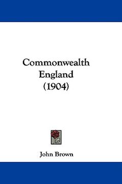 portada commonwealth england (1904) (en Inglés)