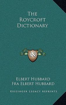 portada the roycroft dictionary (en Inglés)