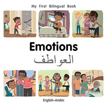 portada My First Bilingual Book-Emotions (English-Arabic) (en Inglés)