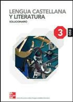 portada Lengua Castellana y Literatura: Solucionario (3º Eso) (in Spanish)