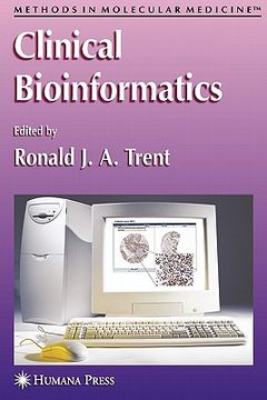 portada clinical bioinformatics (en Inglés)