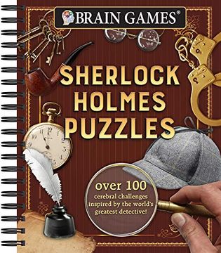 portada Brain Games Sherlock Holmes Puzzles (en Inglés)