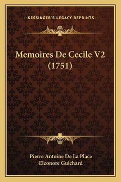 portada Memoires De Cecile V2 (1751) (en Francés)