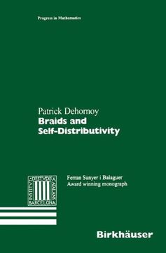 portada Braids and Self-Distributivity (Progress in Mathematics)