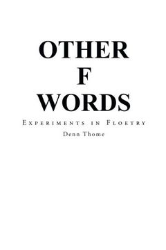 portada Other f Words: Experiments in Floetry (in English)